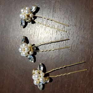 Bridal Hair Pins 3pk